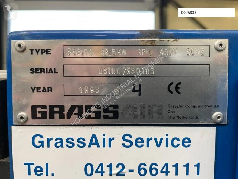 Material de obra Grassair S58.10 Elektrische...
