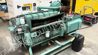 Vägbyggmaterial MAN 6DAT 80 kVA generatorset ex...