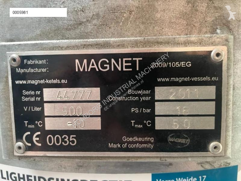 Entreprenørmaskiner  Magnet 500L...