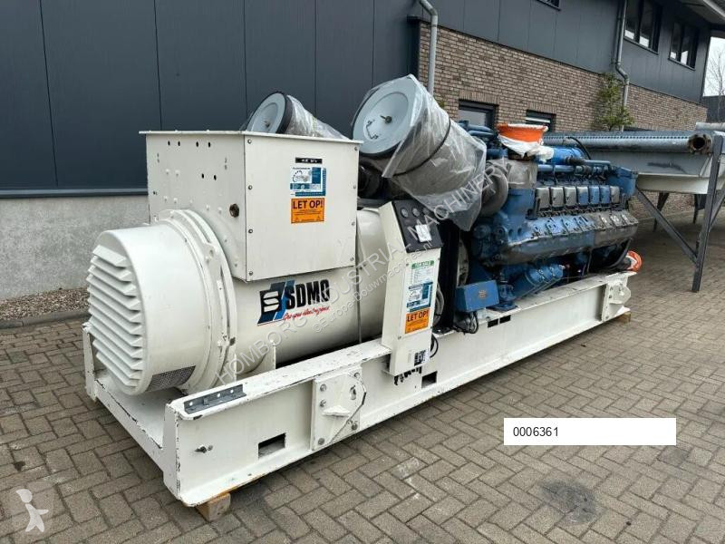 Entreprenørmaskiner SDMO MS2000 MTU Leroy Somer...