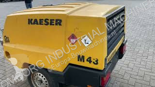 Materiaal voor de bouw Kaeser M43 Kubota 4,3 m3...