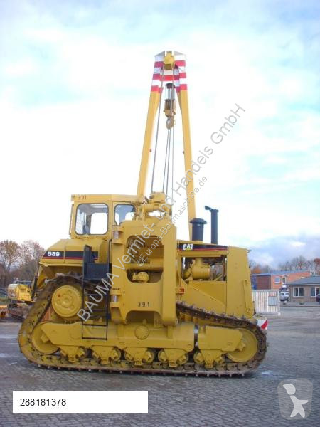 Material de obra Caterpillar 589 105 t Hubkraft...