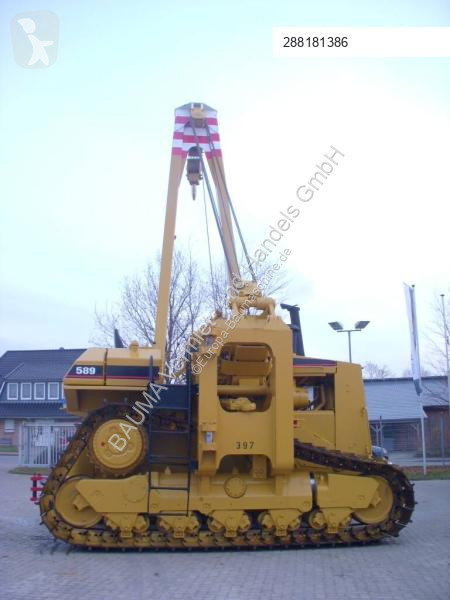 Material de obra Caterpillar 589 105 t Hubkraft...