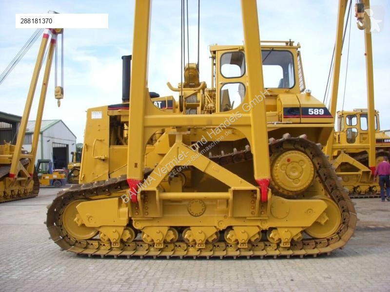 Material de obra Caterpillar 589 105 t Hubkraft...