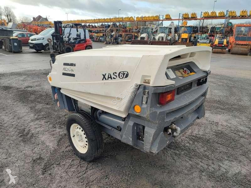 Atlas Copco  XAS67 construction