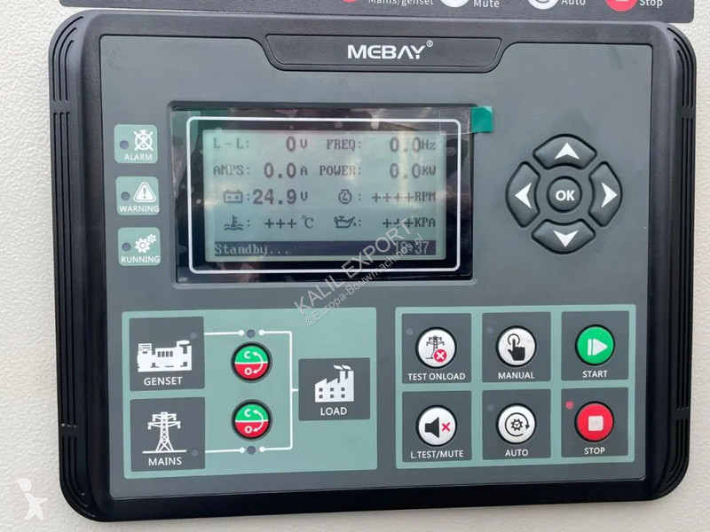 Entreprenørmaskiner Ricardo 500 KVA (400KW)...