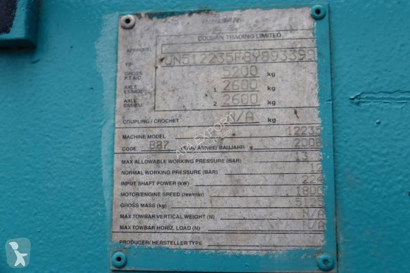 Entreprenørmaskiner Doosan 12/235