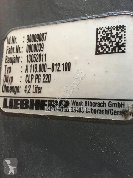 Matériel de chantier Liebherr