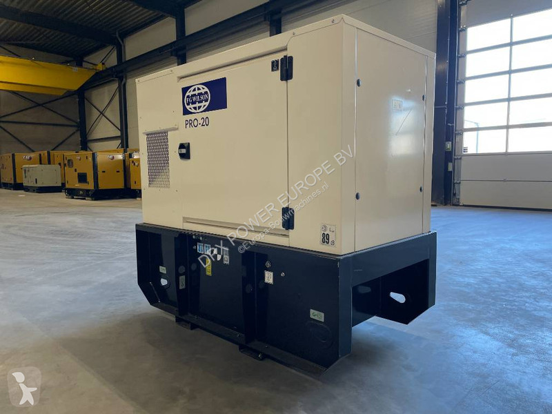 Stavebný stroj FG Wilson PRO20-4 - 20 kVA...