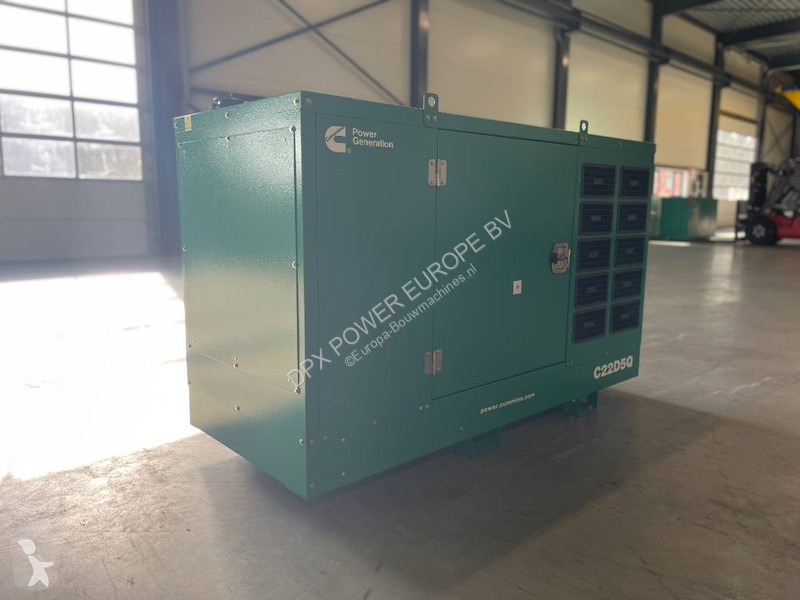 Stavebný stroj Cummins C22D5Q - 22 kVA...