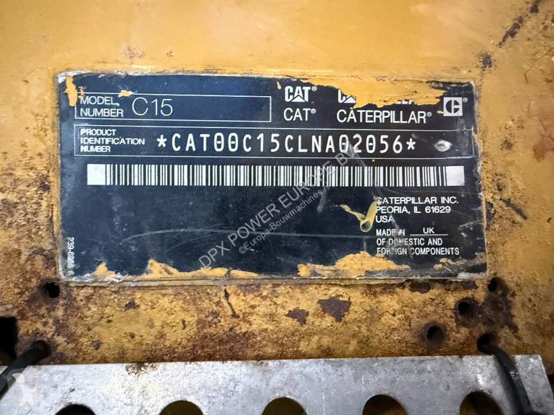 Stavebný stroj Caterpillar C15 - 625 kVA Used...