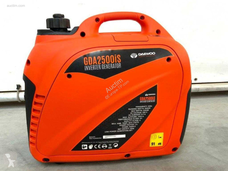 Entreprenørmaskiner Daewoo gda2500is