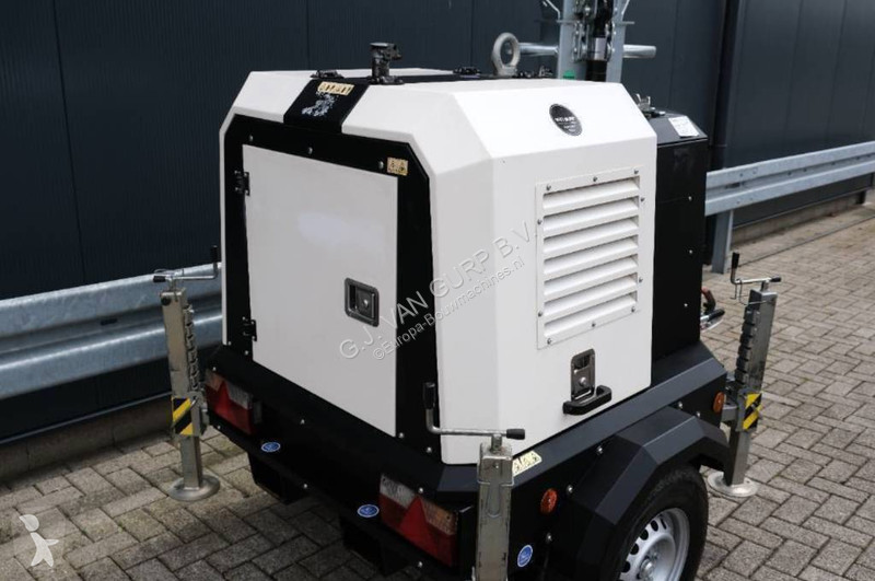 Utilaje de santier Generac V20 4x320W lichtmast...