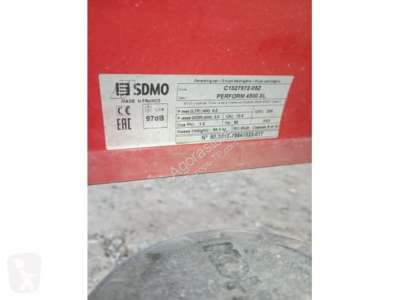 Matériel de chantier SDMO