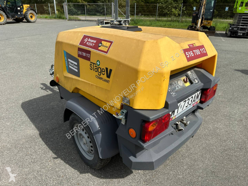 Atlas Copco XAS48 construction
