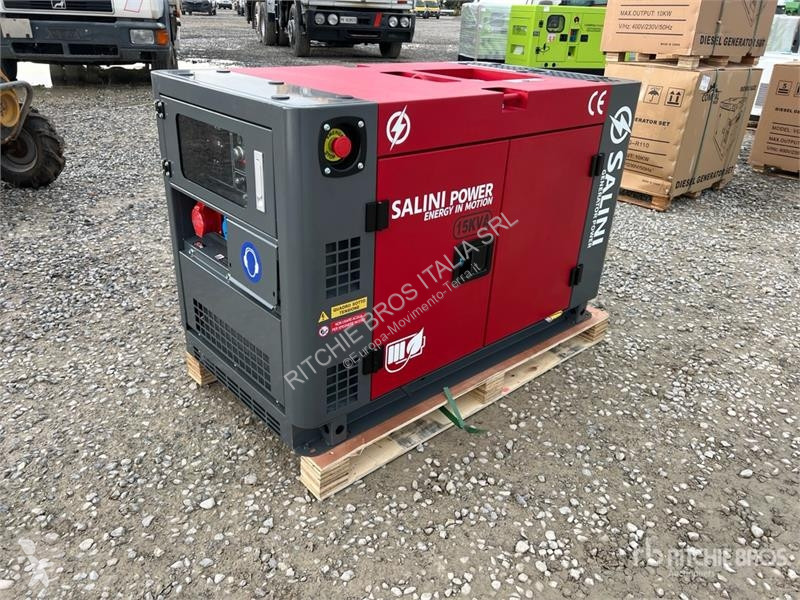Sprzęt budowlany  Salini 15KW Generator Set...