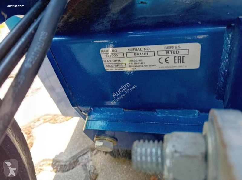 Vägbyggmaterial Graco grindlazer 390