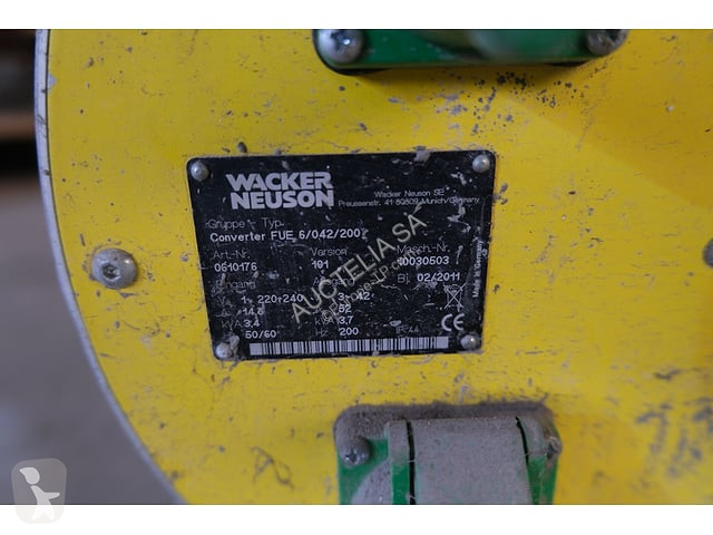 آلة لمواقع البناء Wacker Neuson Converter FUE...