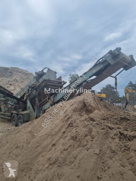 Krossning, återvinning Powerscreen Chieftain 8x4