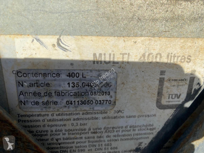 Vägbyggmaterial   CUVE A CARBURANT 980 E