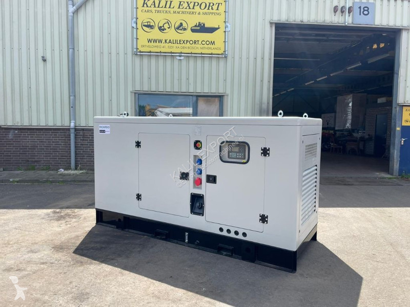 آلة لمواقع البناء Ricardo 100 KVA (80KW) Silent...