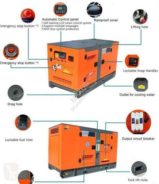 Materiaal voor de bouw Atlas Copco Cummins...