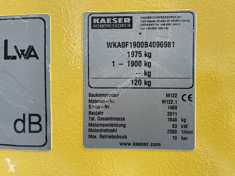 Materiaal voor de bouw Kaeser M 122 - N