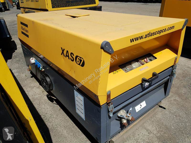 آلة لمواقع البناء Atlas Copco XAS 67 DD - N - G...