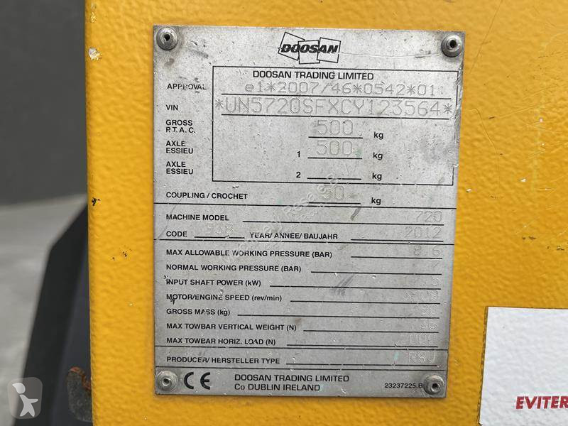Material de obra Doosan 7 / 20
