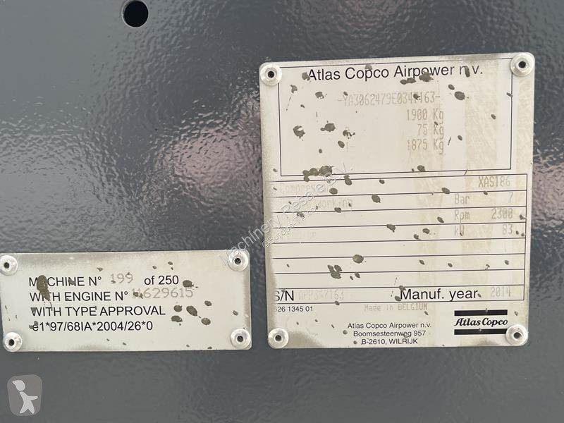 Entreprenørmaskiner Atlas Copco XAS 186 DD - N