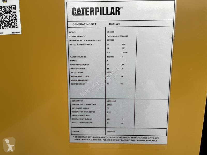 Materiaal voor de bouw Caterpillar DE 65 E 0...