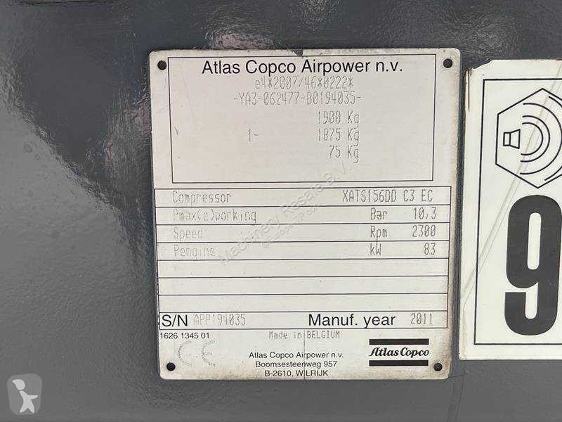 Entreprenørmaskiner Atlas Copco XATS 156 DD - N