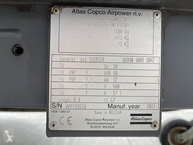 Entreprenørmaskiner Atlas Copco QAX 40