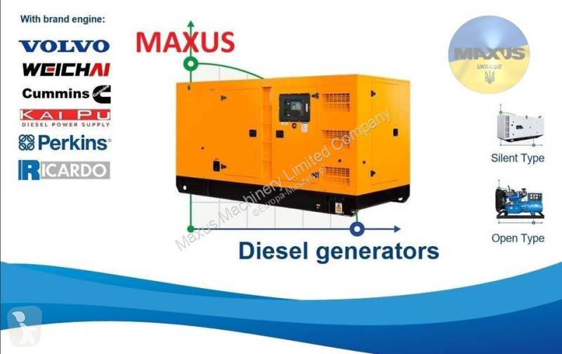 Entreprenørmaskiner Maxus Maxus 1000kVa