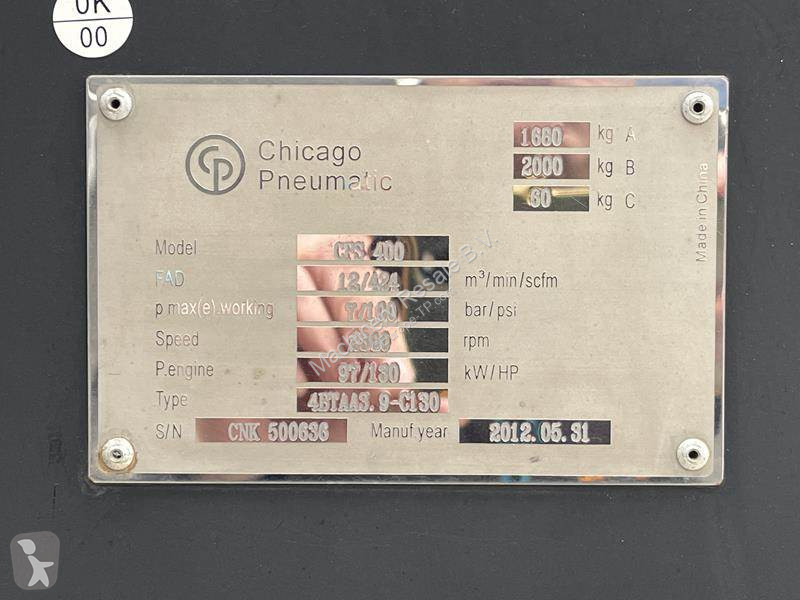 آلة لمواقع البناء Chicago Pneumatic CPS 400