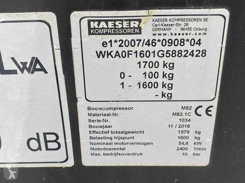 Materiaal voor de bouw Kaeser M 82 - N