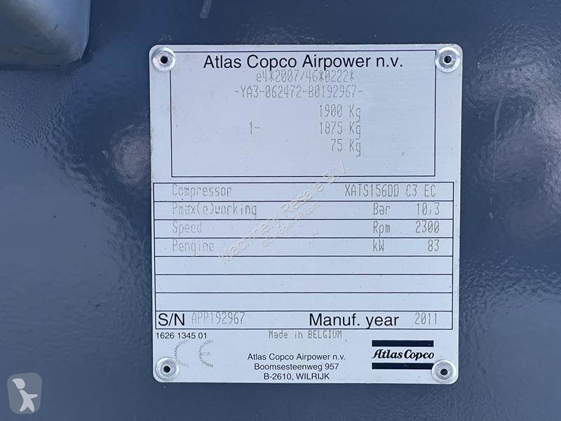 Entreprenørmaskiner Atlas Copco XATS 156 DD - N