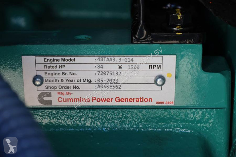 Materiaal voor de bouw Cummins C55D5EQ...