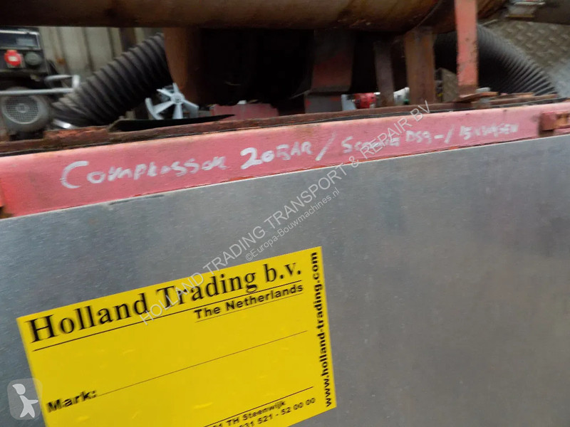 Entreprenørmaskiner Scania compressor 20 bar...