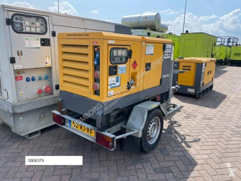 Materiaal voor de bouw Atlas QAS 20 Kubota...