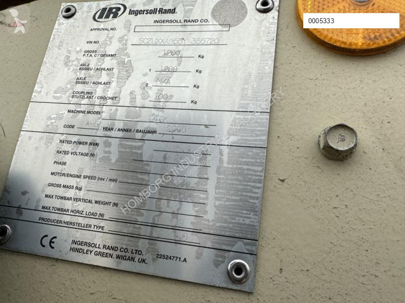 Material de obra Ingersoll rand LT6K Kubota 6...