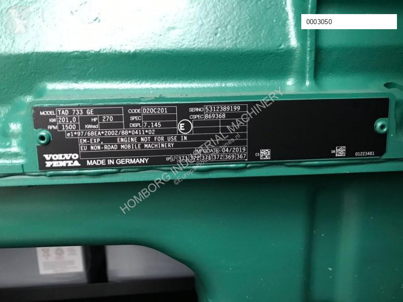 Entreprenørmaskiner Volvo TAD 733 GE 225 kVA...