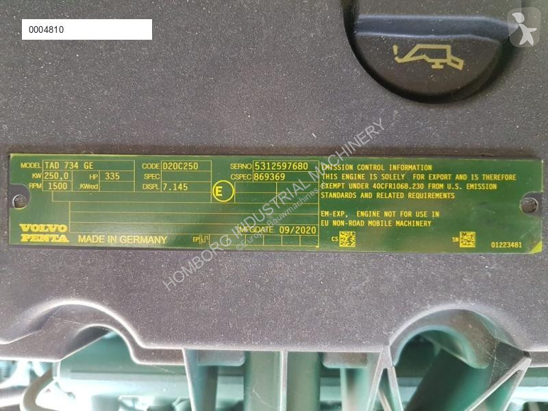 Materiaal voor de bouw Volvo 275 kVA TAD 734 GE...
