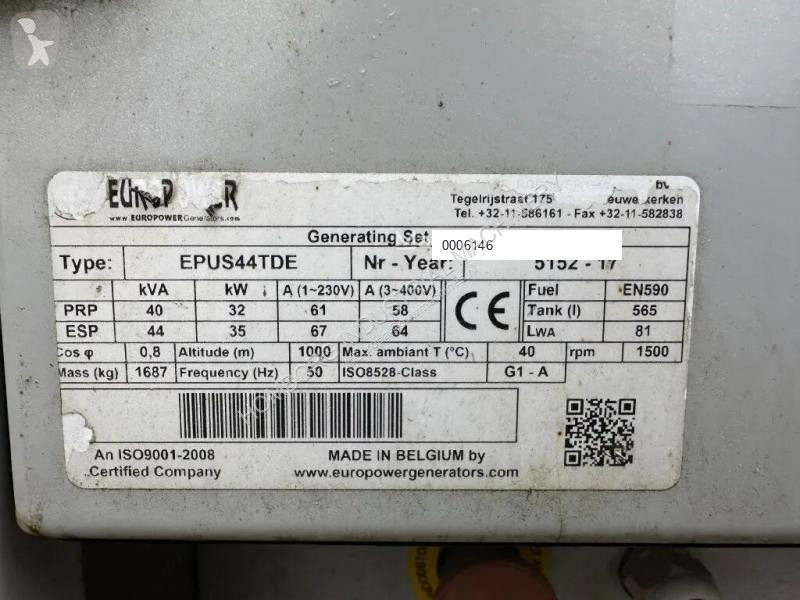 Entreprenørmaskiner Europower EPUS44TDE Kubota...
