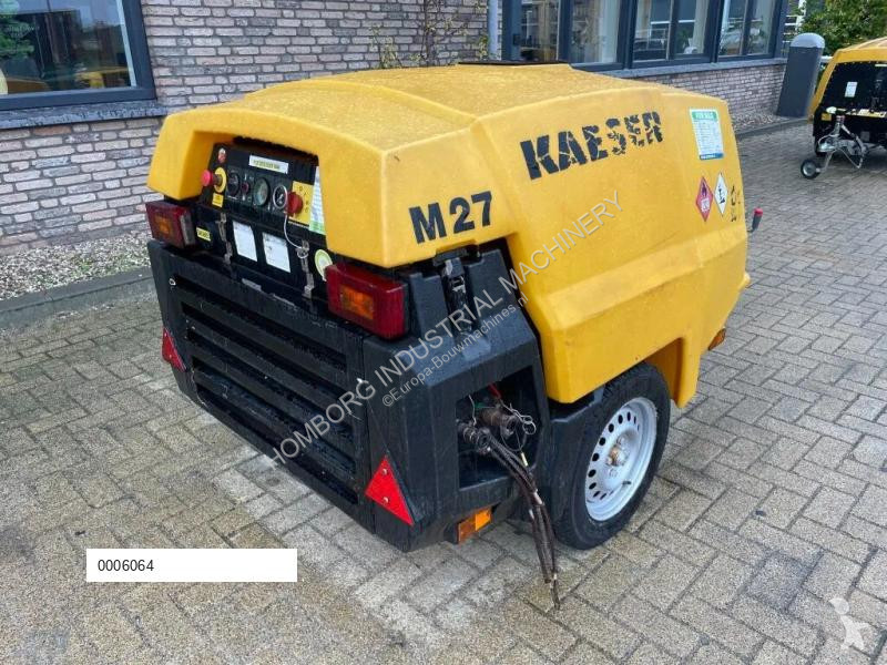 Material de obra Kaeser M27 Kubota 2,7 m3 / min...