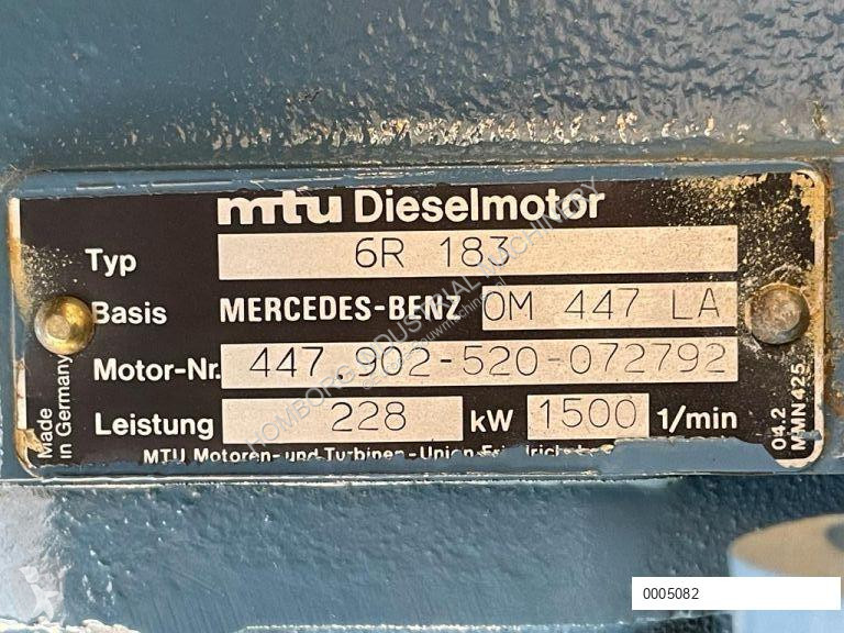 Entreprenørmaskiner MTU Mercedes Benz 6R 183...
