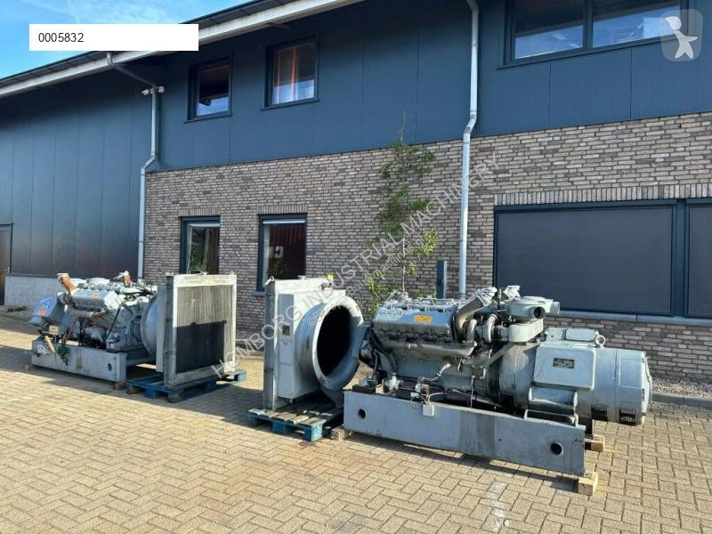 Stavební vybavení MAN D2858 MT AvK 250 kVA...