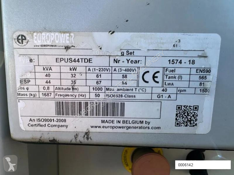 Entreprenørmaskiner Europower EPUS44TDE Kubota...