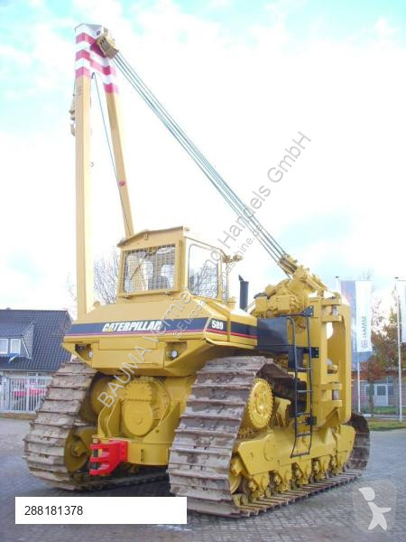 Material de obra Caterpillar 589 105 t Hubkraft...