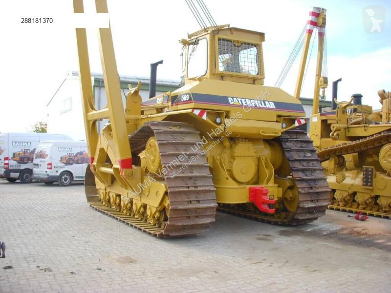 Material de obra Caterpillar 589 105 t Hubkraft...